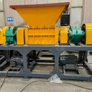 废旧保险杠燃油箱撕碎机 毅燊 废家电编织袋塑料粉碎机处理量大
