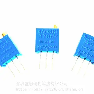 3296W-1-102LF��ͭ��ť����1K��λ����תʽ�ɱ����Bourns