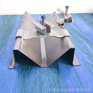 厂家生产工业屋顶光伏太阳能防水镀锌铝镁水槽导轨厂房防水槽檩条