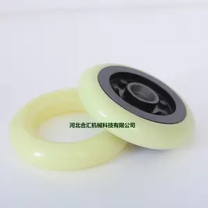 供应环卫洗扫车行走轮胶套 浇注聚氨酯实心轮 耐磨耐老化