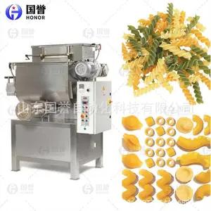 螺旋贝壳通心粉 意大利面生产线 多功能通心粉意大利面生产设备