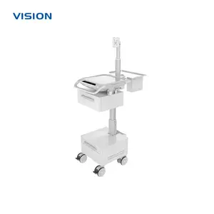 VISION 24026|带抽屉显示器支架设备推车 门诊信息化工作站