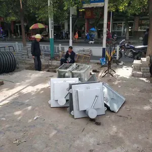 金华浩润模压玻璃钢化粪池,浩润一体化预制泵站