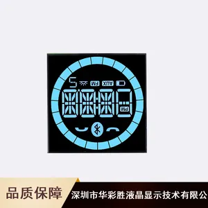 半透黑白液晶屏_华彩胜计时器液晶屏_LCD液晶屏批量供应
