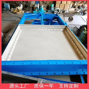 柏润专供全国各大电厂隔绝插板门不锈钢圆形脱硫插板门