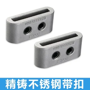 昔友供应带压堵漏工具带压堵漏钢带卡扣 30mm 40mm 60mm钢带补漏卡子