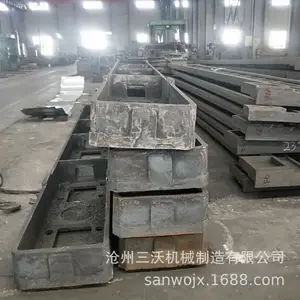 生产加工铸钢铸铁件 大型机床床身铸件机械加工