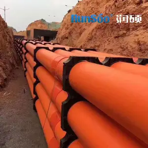 润硕厂家非开挖MPP高压电缆保护管顶管