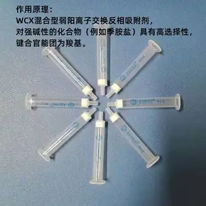 WCX弱阳离子交换固相萃取柱 厂家定制多种规格 SPE小柱