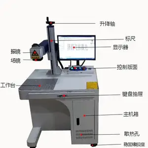 激光打标机金属配件打标机手持激光打标机钢管激光打标机食品包装喷机