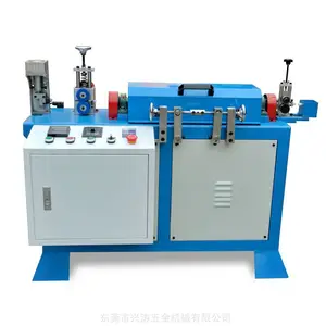 精密细丝全自动拉直断料设备 传感器原材料不锈钢微丝数控加工装置