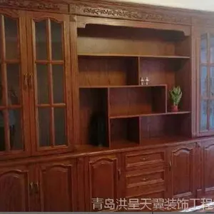 实木仿古书柜