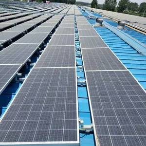 50KW太阳能发电站，50KW工商业光伏电站，50KW太阳能光伏发电系统，河南光伏发电
