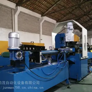 钢管自动切管机生产线 上料切管去毛刺生产线