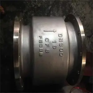 H42H-16C DN250铸钢水泵底阀 大口径升降式法兰底阀