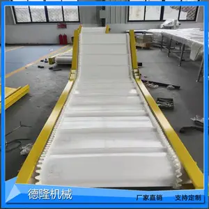 输送带流水线传送带输送线爬坡皮带线物流食品上料快递输送机