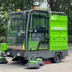 毛纺厂棉絮灰尘快速扫地机 金艺环境传奇款道路清扫车