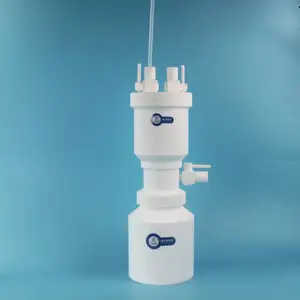 聚四氟乙烯布氏漏斗特氟龙塑料过滤漏斗耐腐蚀耐高温可定制
