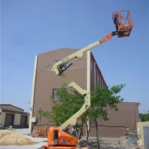 捷尔杰JLG进口升降机 高空作业车租赁 14米E400AN曲臂式液压升降车