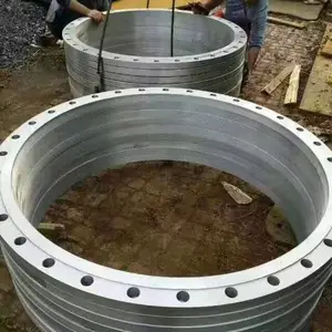 碳钢法兰厂家 可定做Q235 A105平焊 对焊 帯颈大型法兰