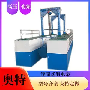 低水位浮筒式潜水泵 水库提水 泵站排水 底吸式 规格参数