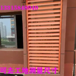 锌钢 铝合金百叶 空调罩 风机口 楼房装饰护栏 安全防护栏杆