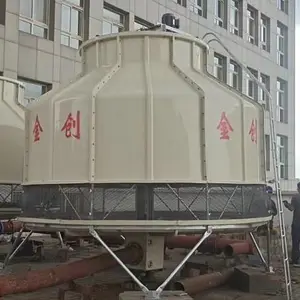 圆形500t运城冷却塔逆流式玻璃钢冷却塔厂家