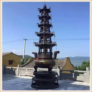 铸造故宫宝鼎 铸铁三层宝鼎 铸铜五层宝鼎 寺庙铜宝鼎厂家