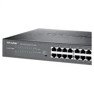 TP-LINK TL-SL1218MP 千兆上联以太网PoE交换机