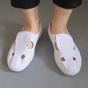 ��ɫ���۷�����Ь �޳��ྻPVC�׷����Ŀ�Ь�ɶ���