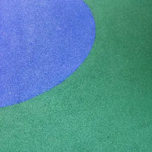 扬州广场颗粒塑胶地垫 小区塑胶跑道设计 扬州绿洁塑胶跑道生产厂家