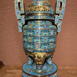 景泰蓝厂家 景泰蓝工艺品 景泰蓝花瓶 景泰蓝定制加工 景泰蓝掐丝珐琅铜工艺品