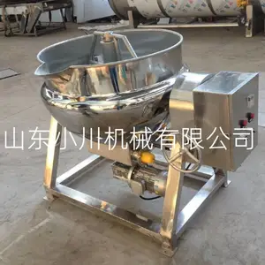 糖稀熬制锅 熬糖专用锅 化糖专用锅 可倾斜式带搅拌