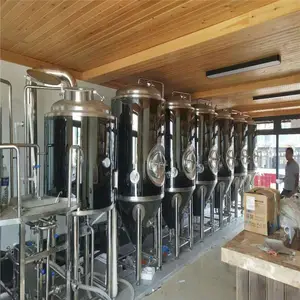酒店自酿啤酒设备 1吨啤酒设备酿酒设备 中小型啤酒设备供应厂家