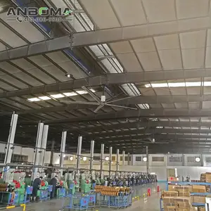 合肥工业吊扇,肥西直径7.3米大型工业吊扇 节能永磁风扇