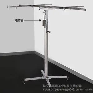 吊顶支架 装修天花板封板电锤打孔平台 便携手摇电动三合一升降机