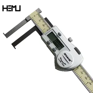 禾木(HEMU)刀头内沟槽数显卡尺 IP54防水不锈钢游标卡尺