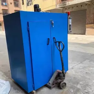 恒温双开门电热烤箱定制大型丝印烘箱工业用平底推车热风循环烤箱