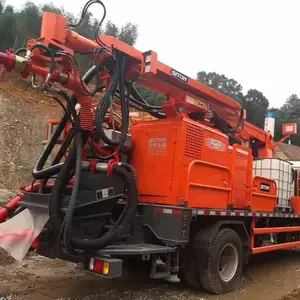 鑫通混凝土湿喷台车公路隧道护坡支护喷浆车