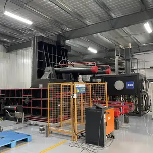 全自动废铁卧式打包机 废钢废铁金属压块机 节能环保 冶金液压
