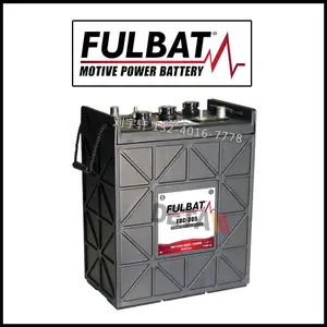 FULBAT 蓄电池 FDC-305 FDC-L16 牵引深循环 6V420AH 升降平台电瓶