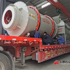 工业三筒烘干机三回程滚筒干燥设备