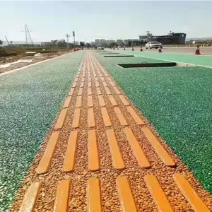 �Ĵ���ʯ����̬������͸ˮ��ƺ��ɫ·��ʩ��ȫ����������