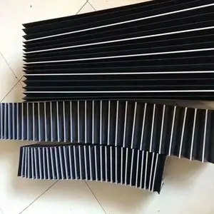 旭曦伸缩式一字型骨架雕刻机风琴防尘罩 防护罩 伸缩皮腔