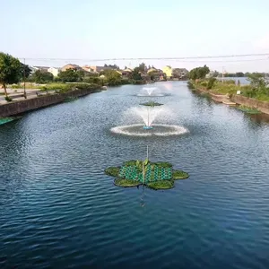 博尔勃特河道水库鱼塘增氧曝气机太阳能供电系统无需接电