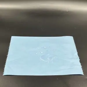 木浆涤纶染色三抗水刺布 防水无纺布原料 透气拒水水刺布