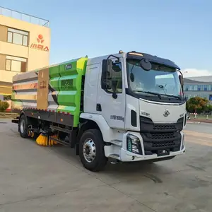 ZTY5180多功能洗扫车，电动或柴油，高压清洗，垃圾回收，市政环卫园区扫路车