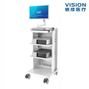 VISION钣金款移动内窥镜推车EX910 | 加厚钢板结构内镜台车