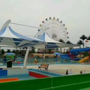 直销膜结构景观棚工程园林景观棚旅游景区体育设施看台棚厂家定制
