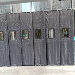 帆布棉门帘防火棉门帘皮革棉门帘定做各种保温防寒棉门帘